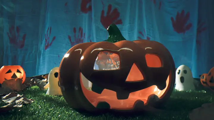 Halloween print design Ireland — posters, table tents and leaflets