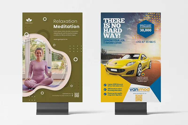 Leaflet design Ireland