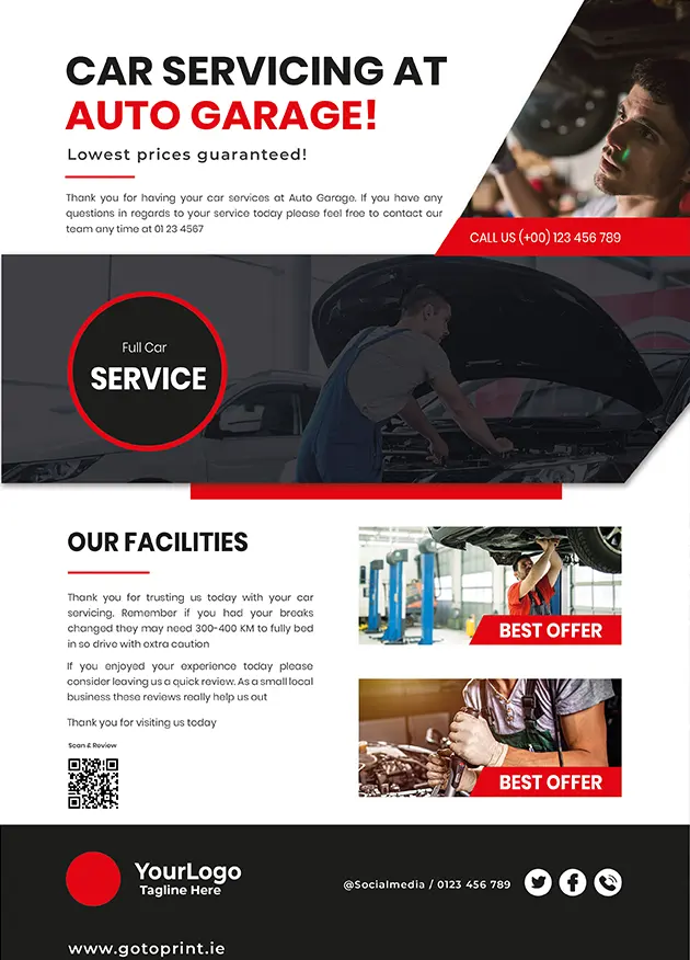 Leaflet design sample 3